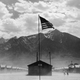 A Japanese-American internment camp in Manzanar, California, circa 1942